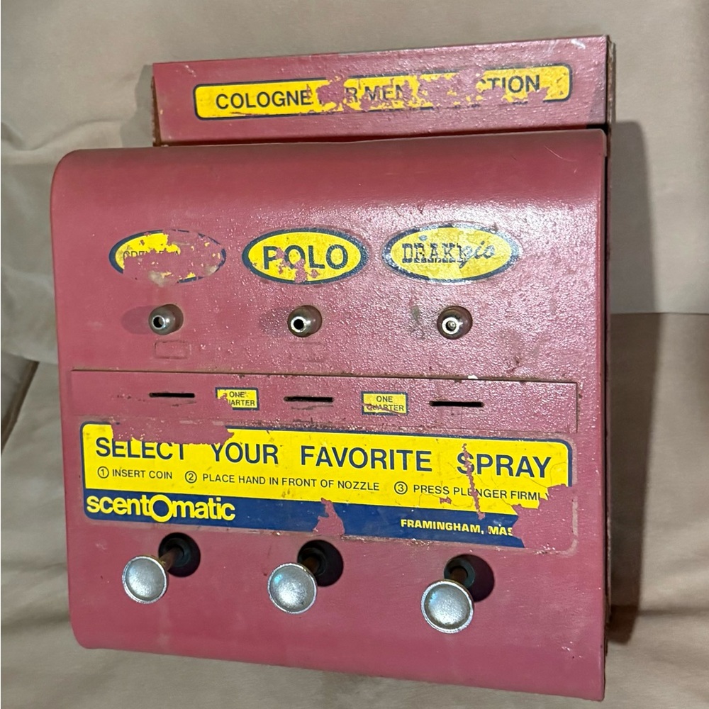 Vintage Scentomatic Cologne Dispenser